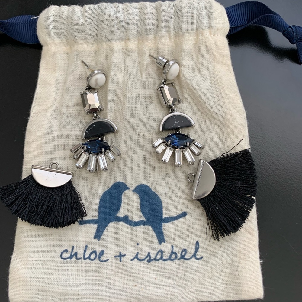 Chloe & Isabel two in one necklace and earring set